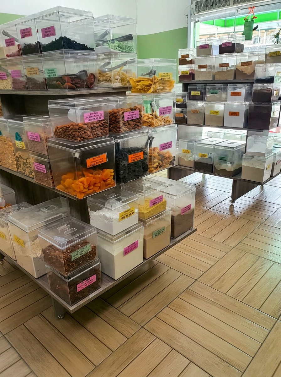 Frutas secas, castanhas e mixes a granel